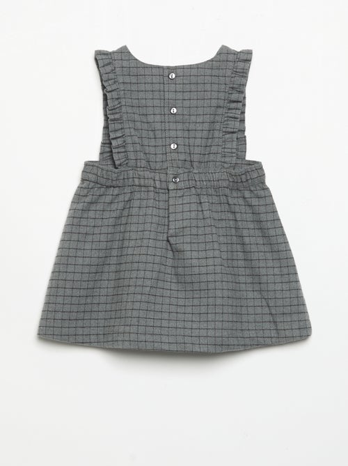 Sleeveless Dress and Tights Set - Kiabi Sleeveless Dress and Tights Set - Kiabi