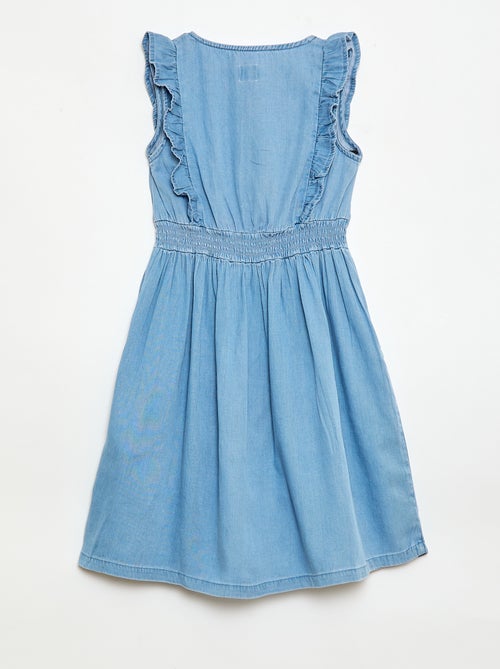 Sleeveless dress in lightweight fabric - Kiabi