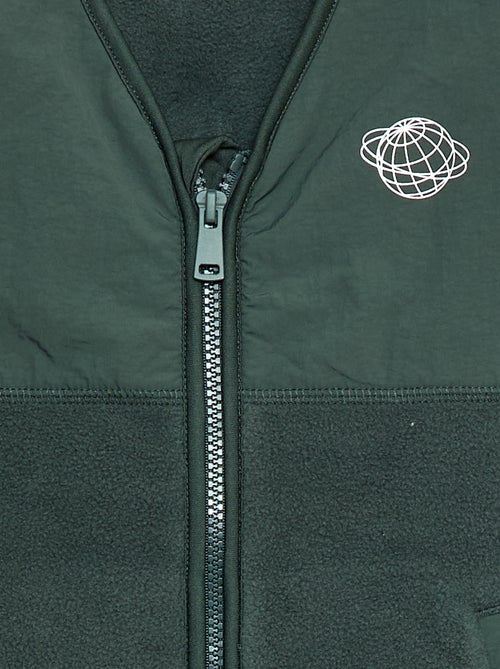 Sleeveless Fleece Vest - Kiabi
