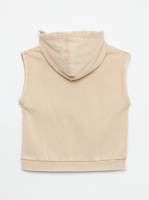 Sleeveless Hoodie - Kiabi