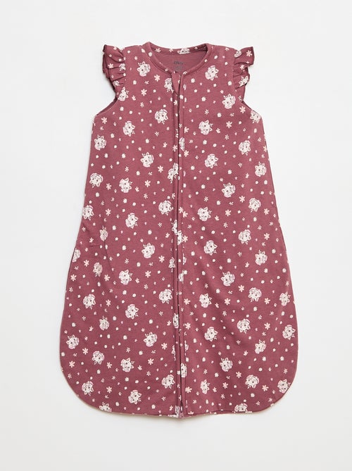 Sleeveless Lightweight 'Disney' 'Marie' Cotton Sleeping Bag TOG 1 - Kiabi
