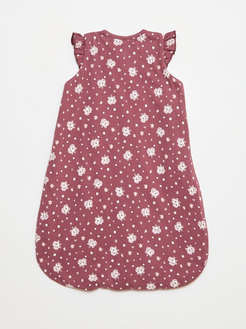 Sleeveless Lightweight 'Disney' 'Marie' Cotton Sleeping Bag TOG 1 - Kiabi