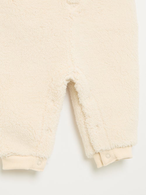 Sleeveless Long Sherpa-Effect Romper - Kiabi
