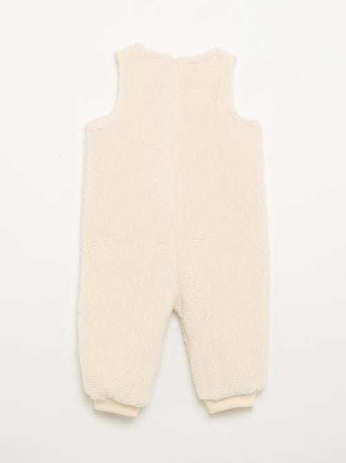 Sleeveless Long Sherpa-Effect Romper - Kiabi