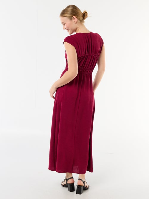 Sleeveless Maxi Dress with Tie - Kiabi
