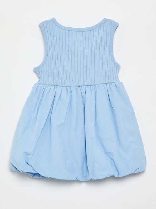 Sleeveless Mixed-Material Dress - Kiabi