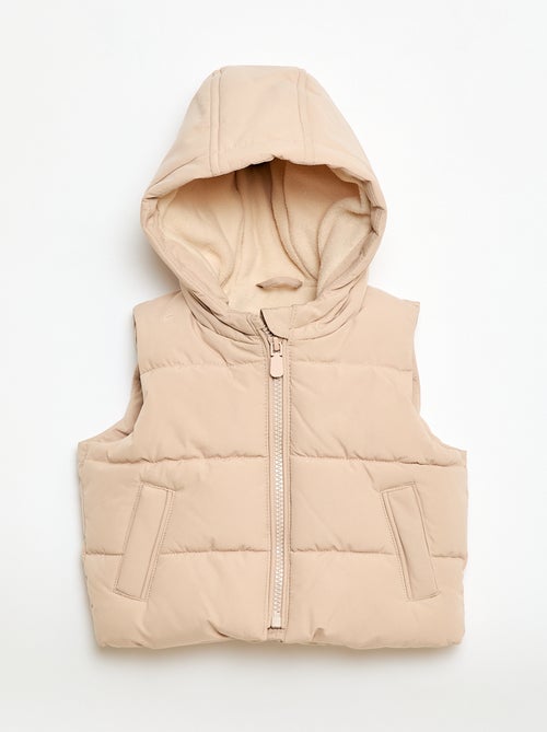 Sleeveless Padded Puffer Vest - Kiabi