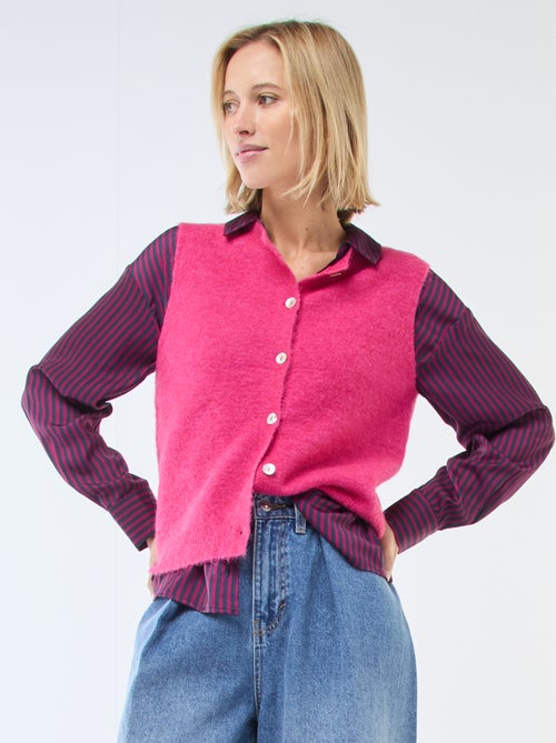 Sleeveless Plain Knit Vest - Kiabi