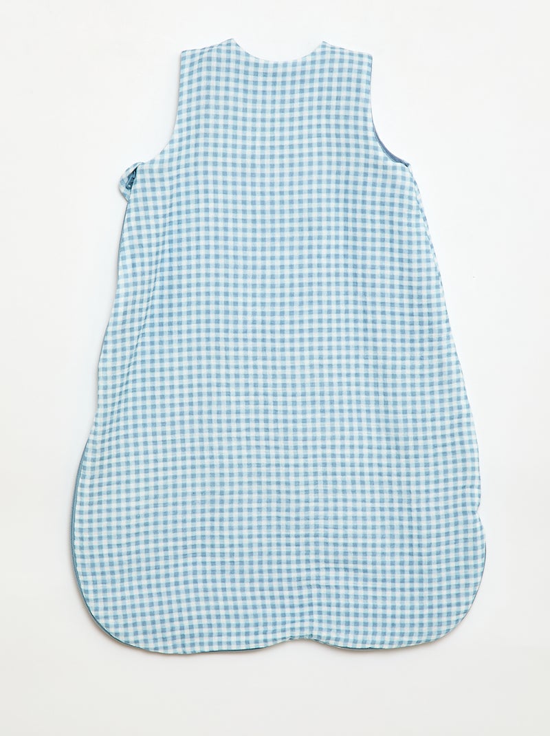 Sleeveless Printed Sleeping Bag Blue - Kiabi