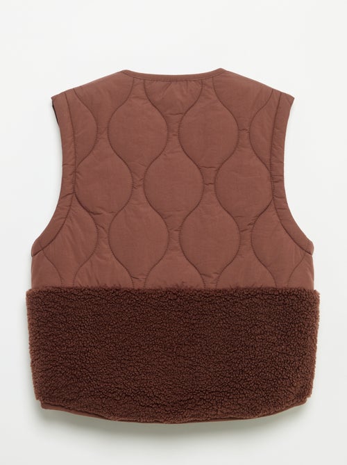 Sleeveless Quilted Vest - Kiabi