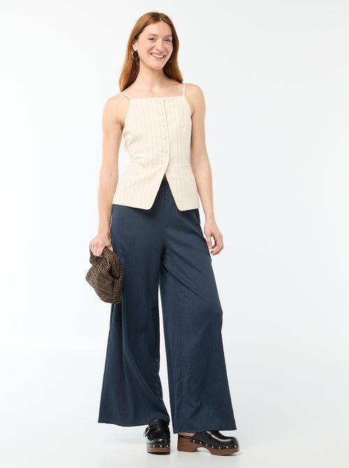 Sleeveless Strappy Vest - Kiabi