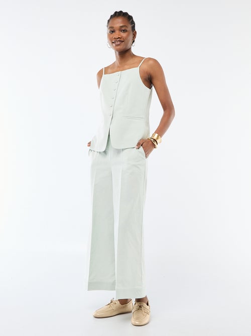 Sleeveless Strappy Vest - Kiabi