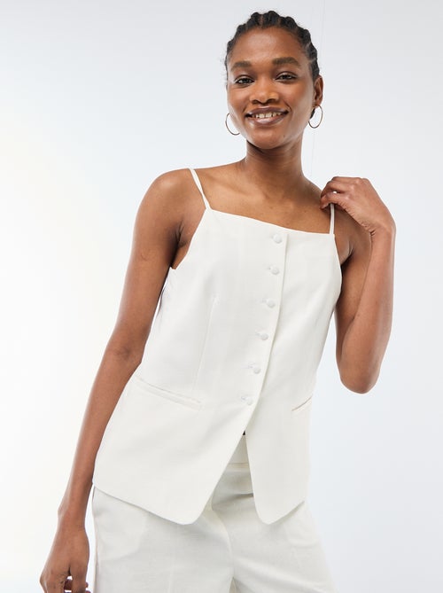 Sleeveless Strappy Vest - Kiabi