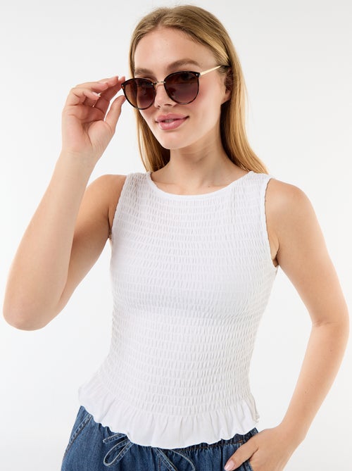 Sleeveless Stretch T-shirt - Kiabi
