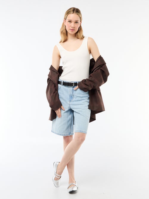 Sleeveless tank top - Kiabi