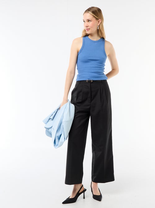Sleeveless Tank Top with American Armholes - Kiabi