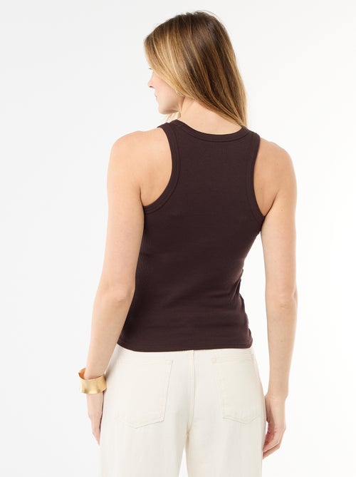 Sleeveless Tank Top with American Armholes - Kiabi