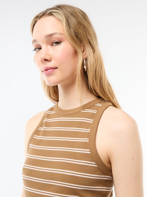 Sleeveless Tank Top with American Armholes - Kiabi
