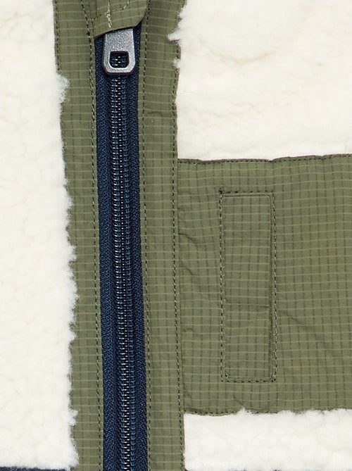 Sleeveless Teddy Fleece Jacket - Kiabi