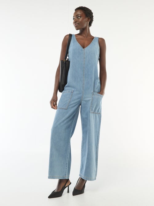 Sleeveless Wide-Leg Jumpsuit - Kiabi
