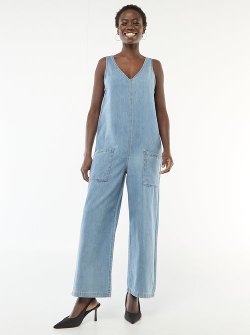 Sleeveless Wide-Leg Jumpsuit - Kiabi
