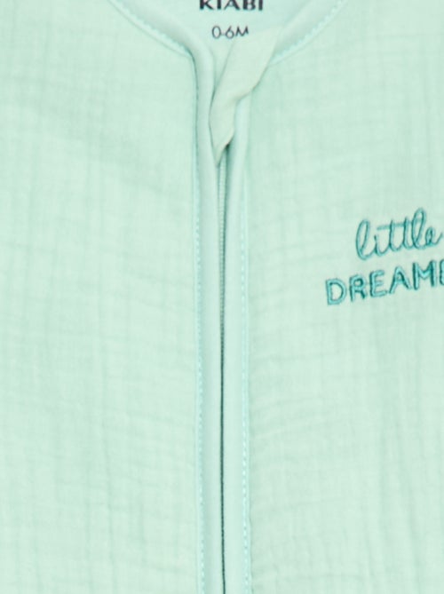 Sleeveless Zipped Cotton Sleep Sack - Kiabi