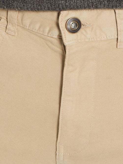 Slim 5-pocket chino - L32 - Kiabi