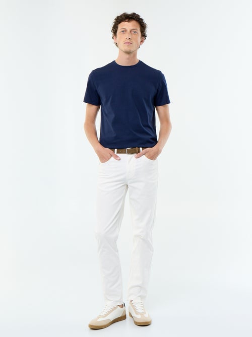 Slim 5-Pocket Chino - L32 - Kiabi