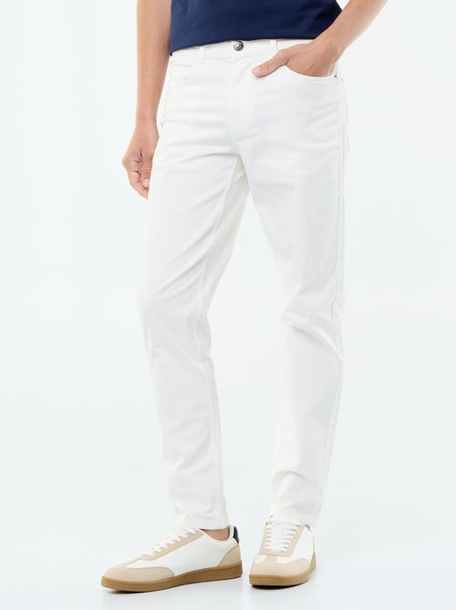 Slim 5-Pocket Chino - L32 - Kiabi