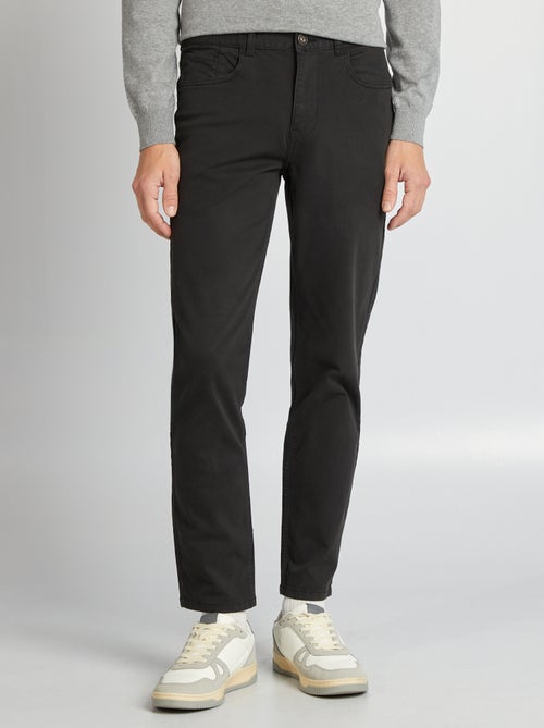 Slim 5-pocket chino - L32 - Kiabi
