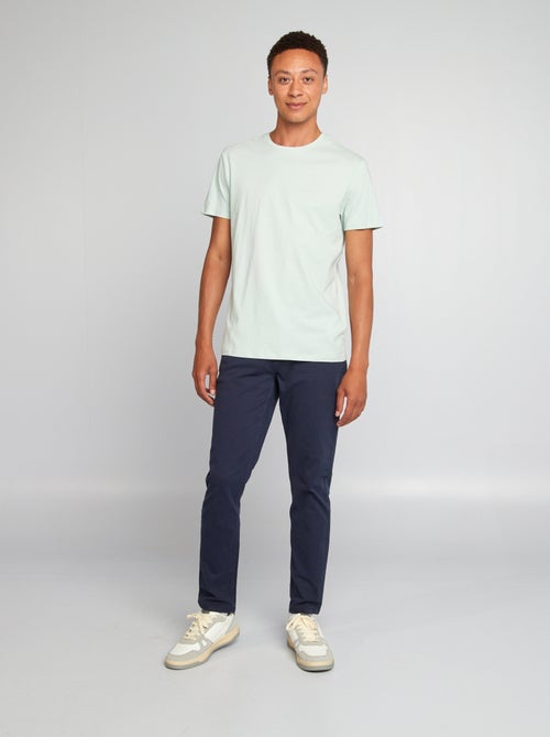 Slim 5-pocket chino - L32 - Kiabi