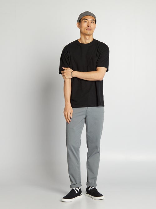 Slim 5-pocket chino - L32 - Kiabi