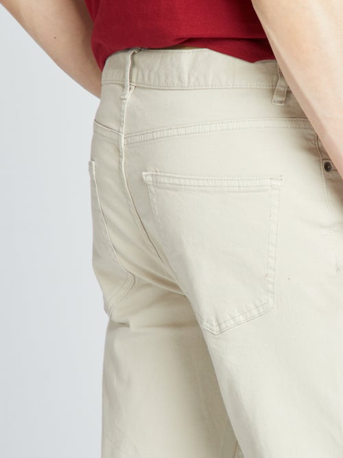 Slim 5-pocket chino - L32 - Kiabi