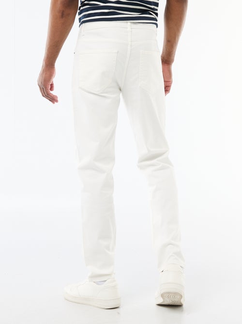 Slim 5-pocket chinos - L32 - Kiabi