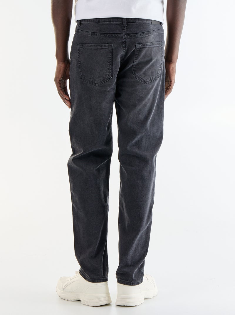 Slim 5-pocket jeans - L34 Black - Kiabi