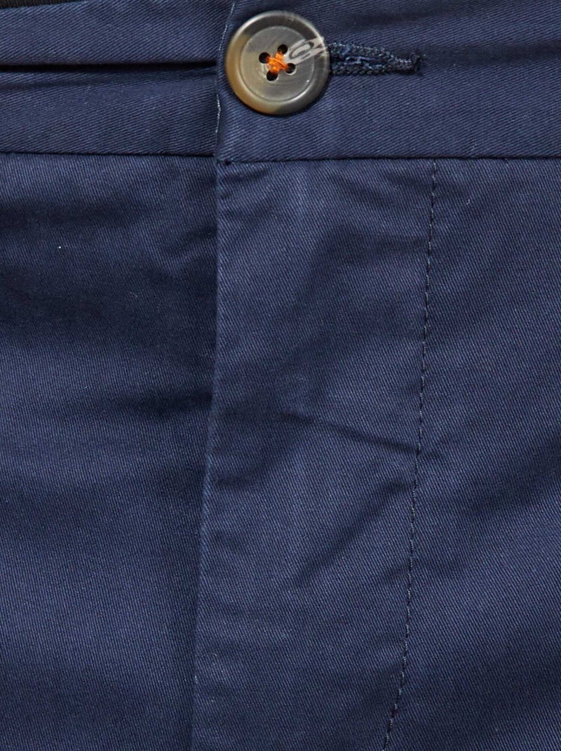 Slim Chino - L32 BLUE - Kiabi