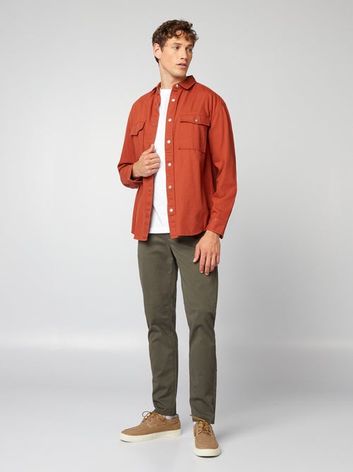 Slim Chino Pants - Kiabi
