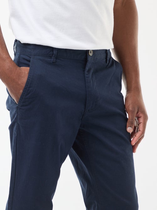 Slim Chino Pants L30 - Kiabi Slim Chino Pants L30 - Kiabi