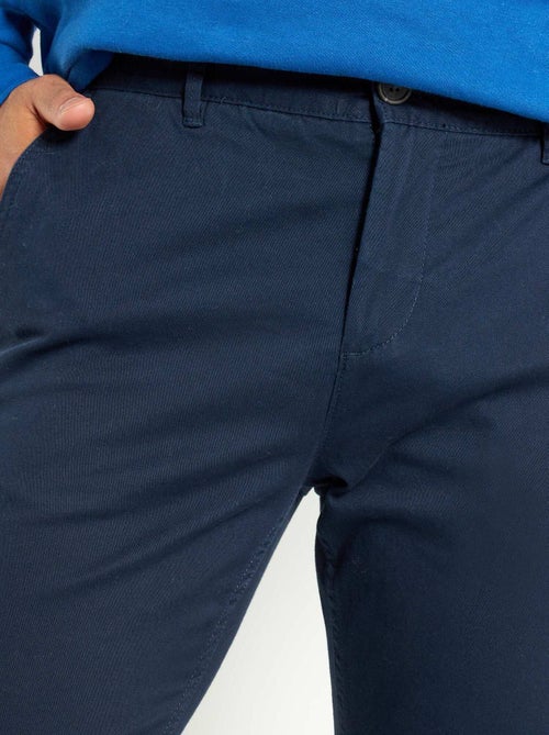 Slim Chino Pants L30 - Kiabi Slim Chino Pants L30 - Kiabi