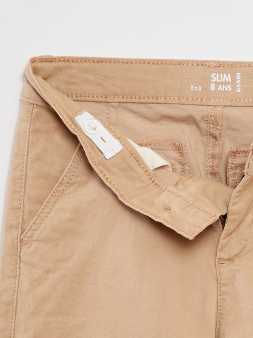 Slim chino trousers - Kiabi