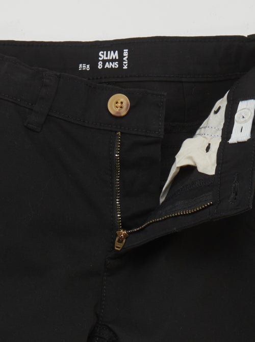 Slim chino trousers - Kiabi