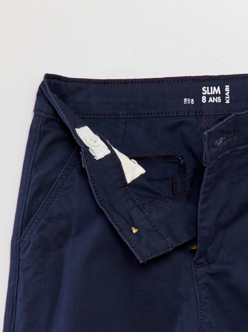 Slim chino trousers - Kiabi