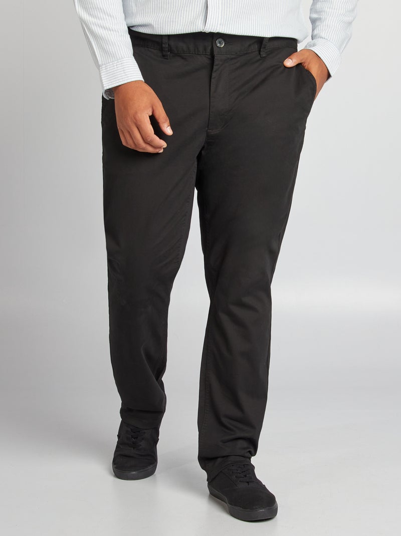 Slim Chinos - L32 black - Kiabi