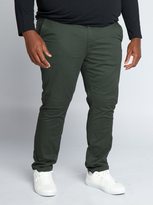 Slim Chinos - L32 - Kiabi