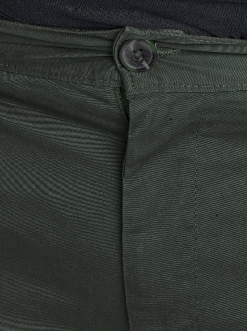 Slim Chinos - L32 GREEN - Kiabi