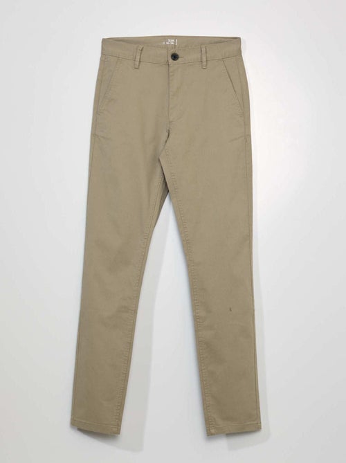 Slim Chinos - L34 - Kiabi