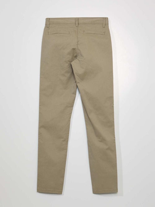 Slim Chinos - L34 - Kiabi