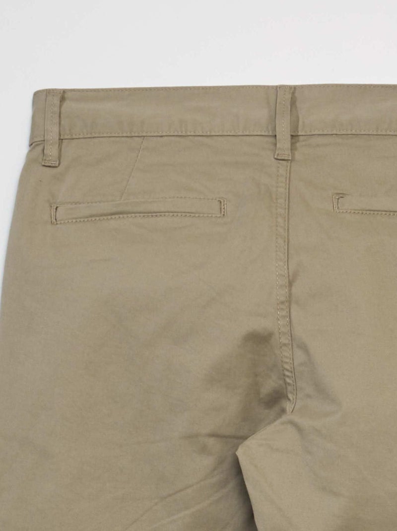 Slim Chinos - L34 BEIGE - Kiabi