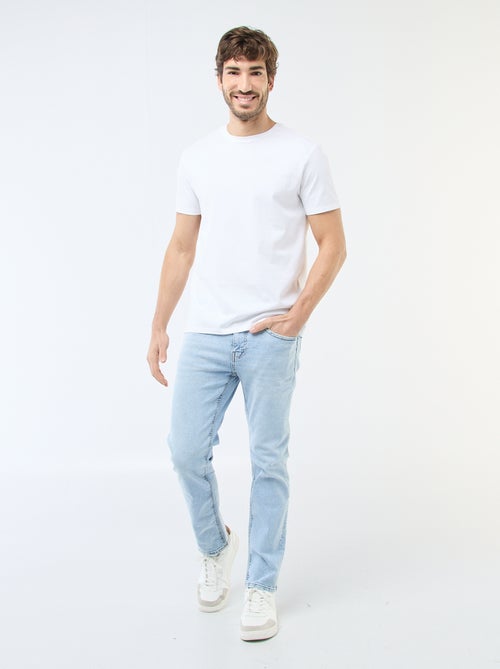 Slim-fit 5-pocket jeans - L34 - Kiabi