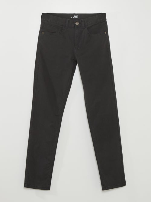 Slim-Fit Chino mit 5 Taschen - L32 - Kiabi